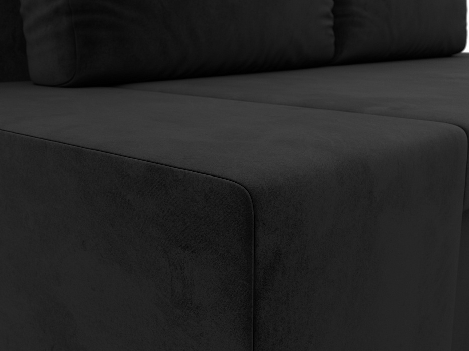 Диван прямой Сан Марко (черный)