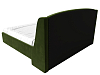 Интерьерная кровать Лотос 160 (зеленый)