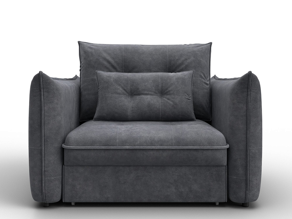 Кресло Лига-100 НПБ (brut 16 темно-серый)