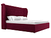 Интерьерная кровать Далия 180 (бордовый цвет)