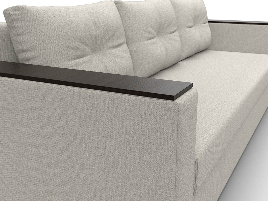 Диван прямой Атланта без стола (амур 02 бежевый)