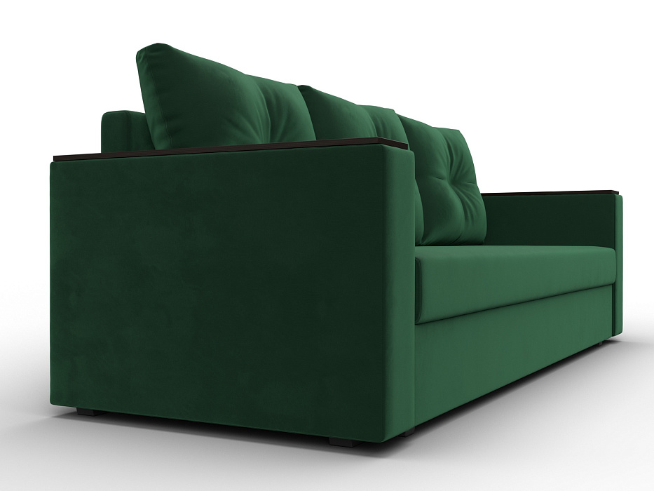 Диван прямой Атланта без стола (seven 626 зеленый)