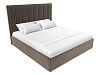 Интерьерная кровать Афродита 180 (коричневый цвет)