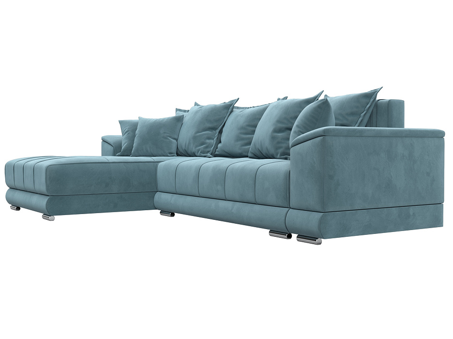 Диван угловой НордСтар левый угол (бирюзовый) Диван угловой НордСтар левый угол (бирюзовый)