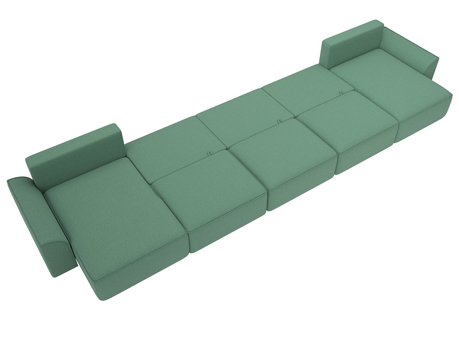 Диван П-образный Лига-048 НПБ МегаЛонг (амур 11 зеленый) Диван П-образный Лига-048 НПБ МегаЛонг (амур 11 зеленый)