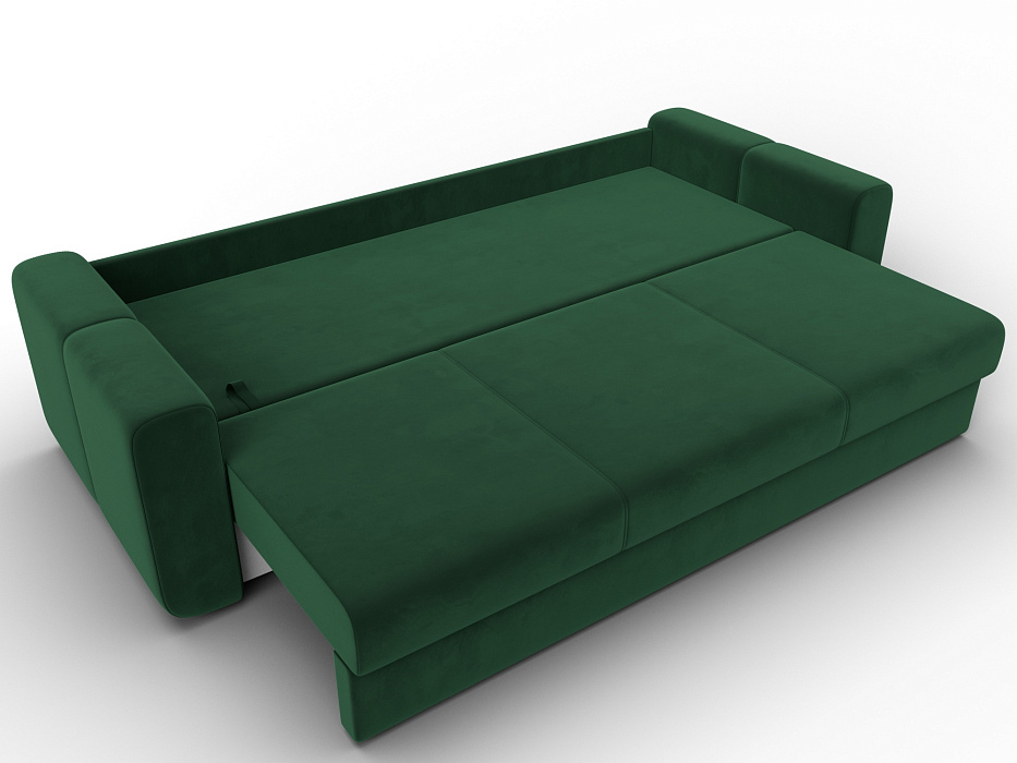 Диван прямой Лига-031 (зеленый)