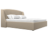 Интерьерная кровать Лотос 160 (бежевый цвет)