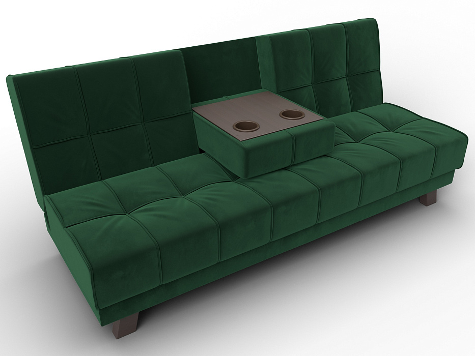 Диван прямой Винсент (зеленый)