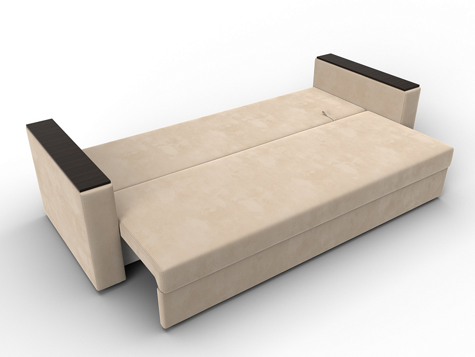 Диван прямой Атланта без стола (seven 729 бежевый)