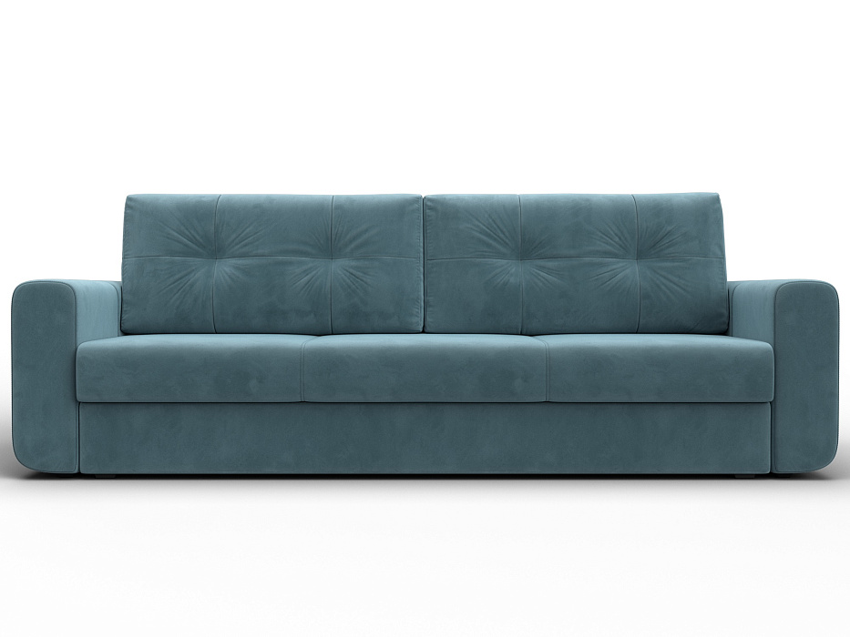 Диван прямой Лига-031 (бирюзовый)