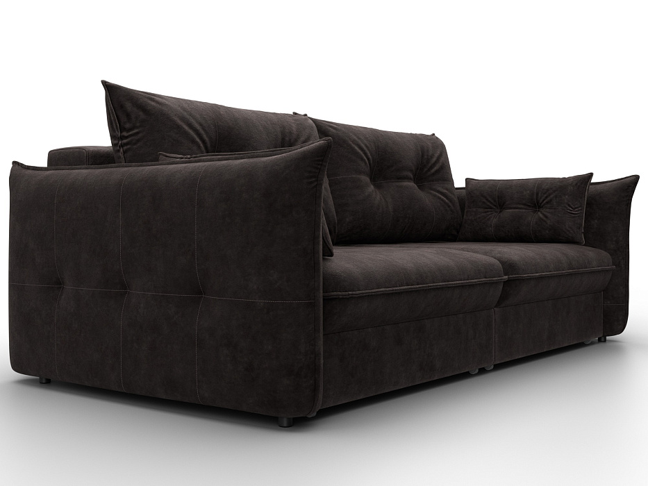 Диван прямой Лига-100 НПБ (brut 17 коричневый)