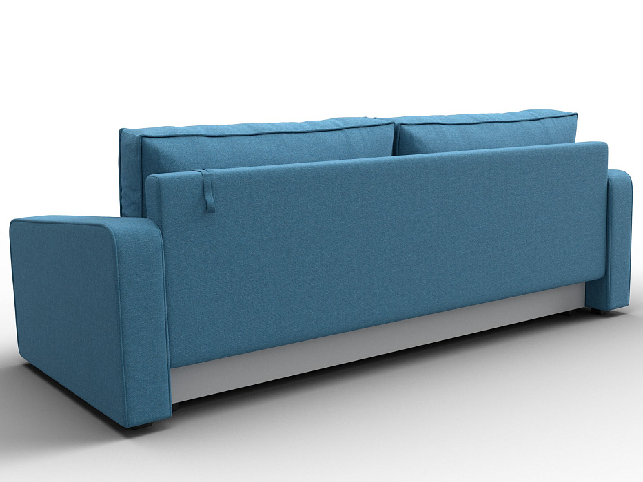 Диван прямой Лига-009 (амур 10 голубой)