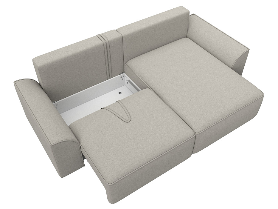 Диван угловой Лига-048 НПБ (амур 02 бежевый) Диван угловой Лига-048 НПБ (амур 02 бежевый)