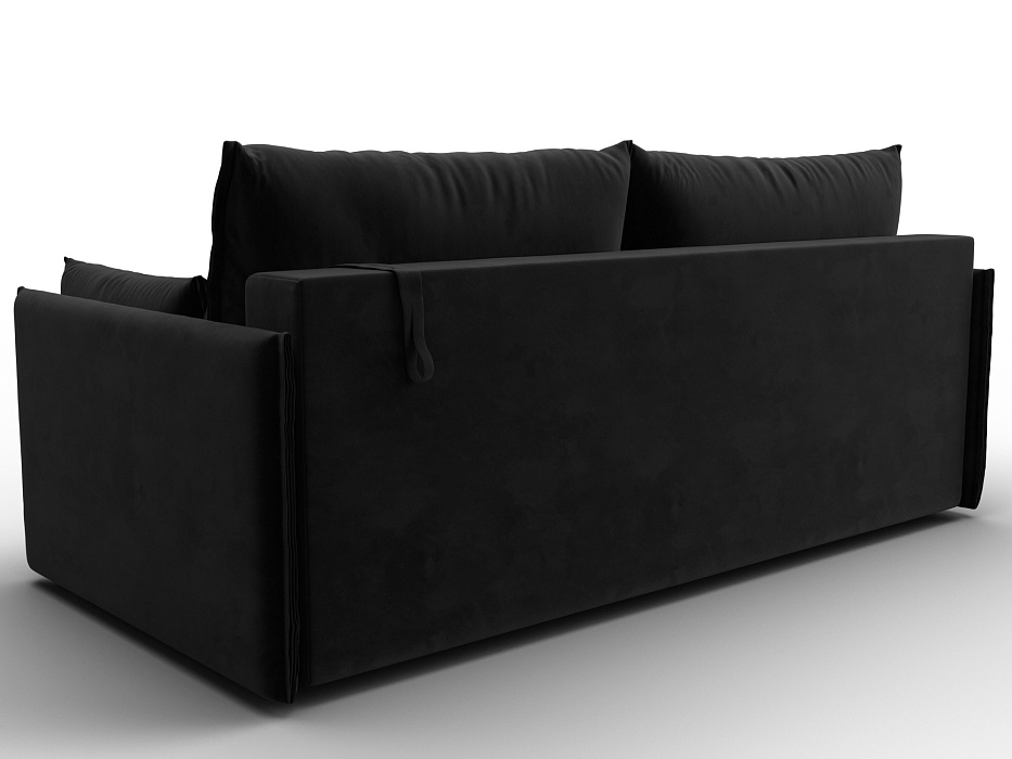 Диван прямой Сайгон (seven 35 черный)