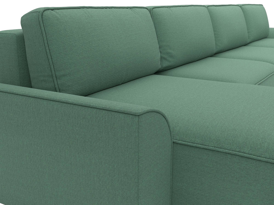 Диван П-образный Лига-048 НПБ лонг (амур 11 зеленый) Диван П-образный Лига-048 НПБ лонг (амур 11 зеленый)