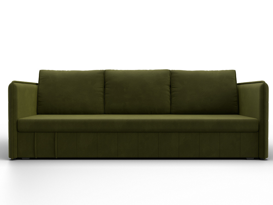 Диван прямой Слим (зеленый)