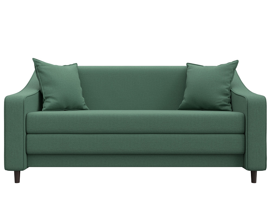 Диван прямой Лига-071 (амур 11 зеленый)