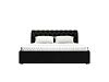 Интерьерная кровать Сицилия 160 (черный цвет)