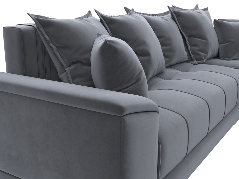 Диван угловой НордСтар правый угол (серый)