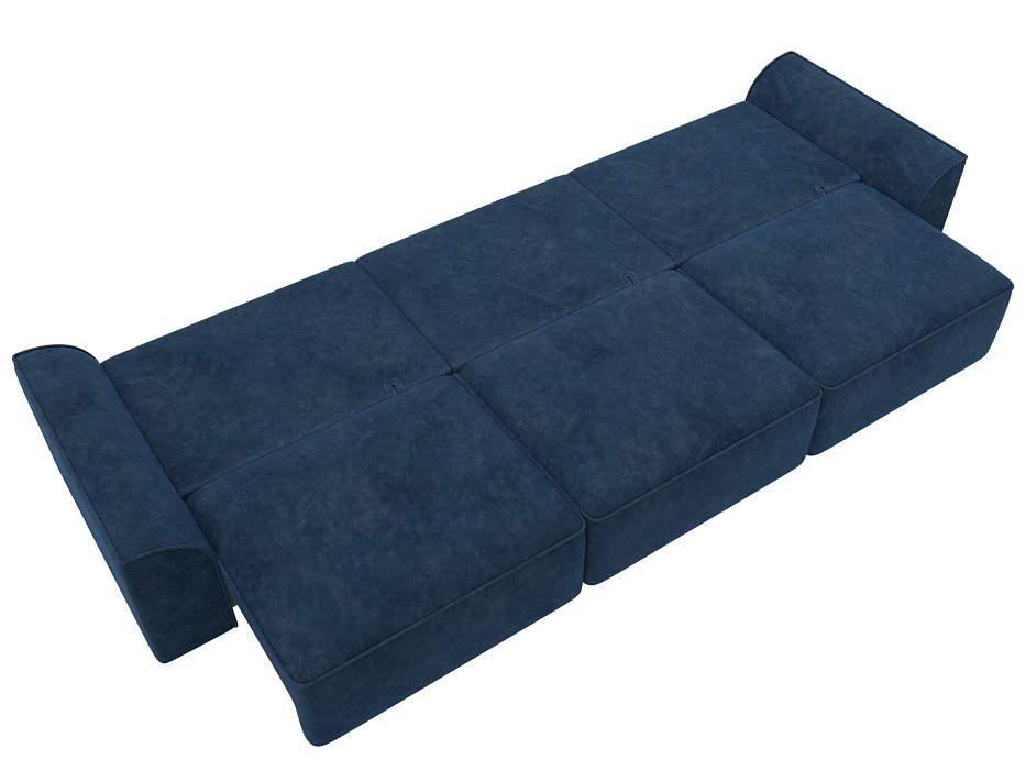 Диван прямой Лига-048 НПБ Лонг (brut 11 синий) Диван прямой Лига-048 НПБ Лонг (brut 11 синий)