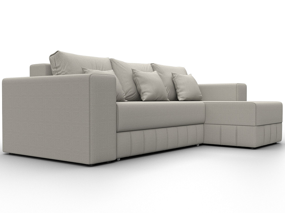 Диван угловой Лига-076 угол универсальный (амур 02 бежевый)