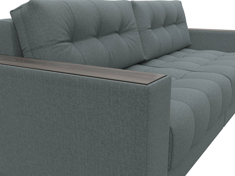 Диван прямой с декором Лига-049 НПБ (амур 07 серый) Диван прямой с декором Лига-049 НПБ (амур 07 серый)