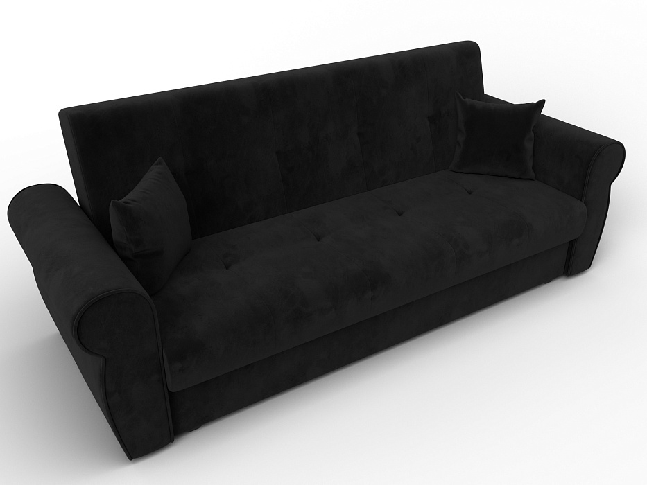 Диван-книжка Лига-019 (черный)