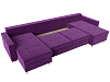 П-образный диван Белфаст (фиолетовый цвет)