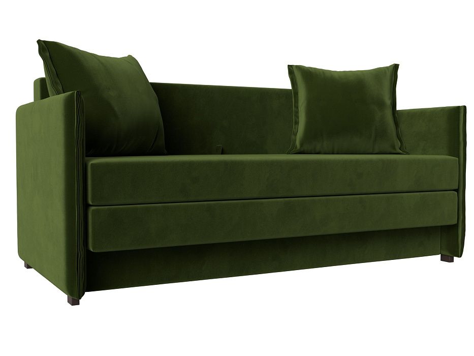 Прямой диван Лига-011 (зеленый)