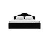 Интерьерная кровать Афина 200 (черный)