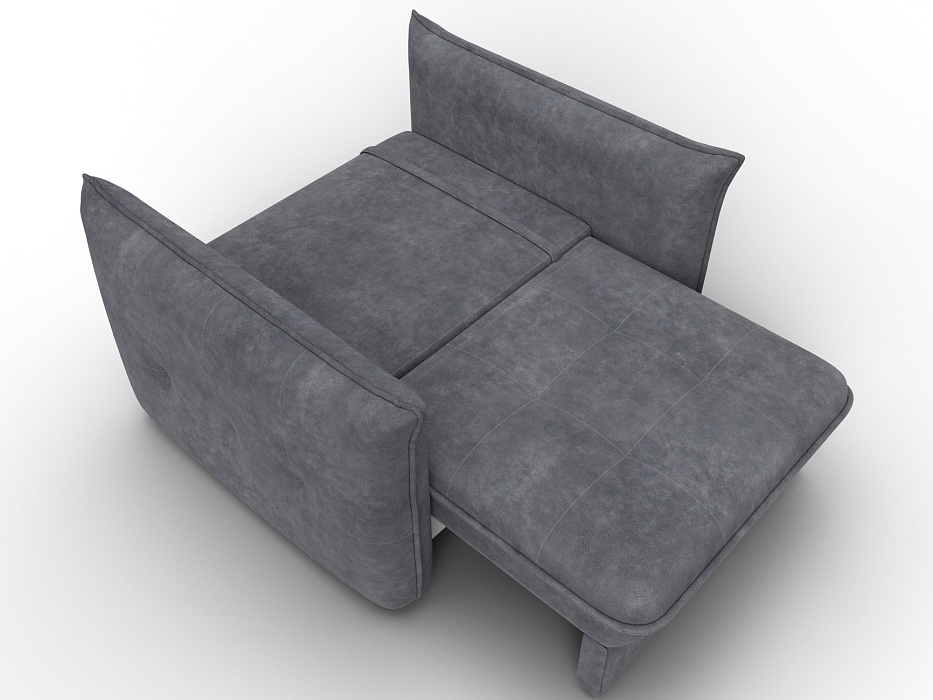 Кресло Лига-100 НПБ (brut 16 темно-серый)