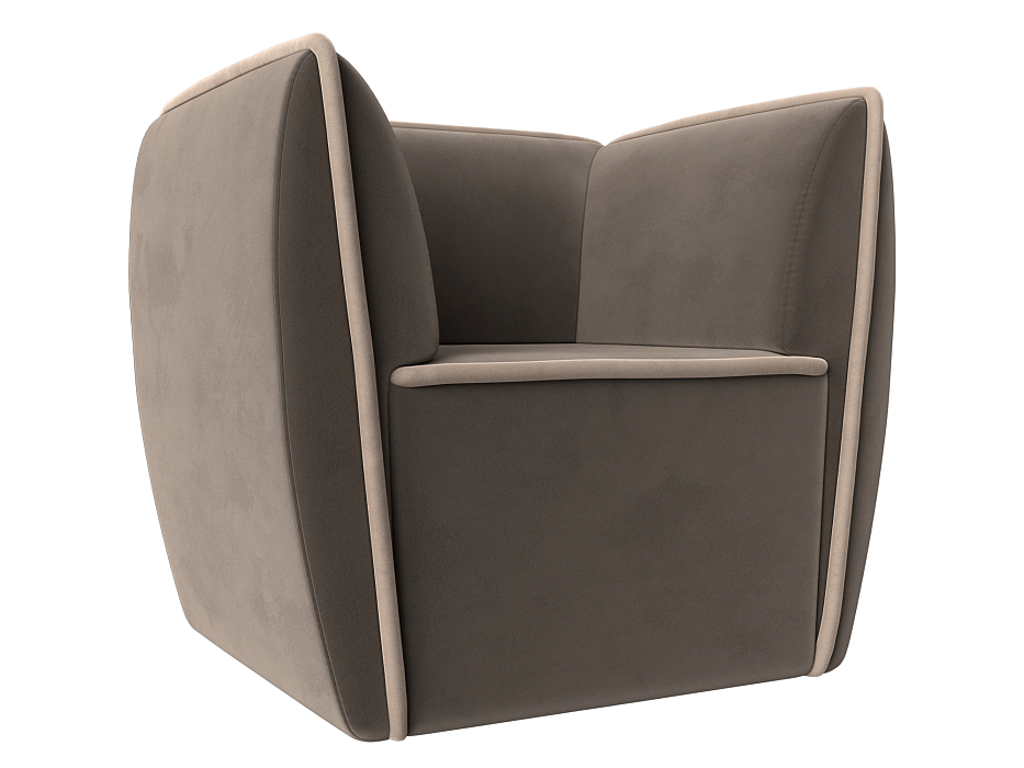Кресло Бергамо (коричневый\бежевый цвет)