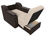 Кресло-кровать Сенатор 60 (бежевый\коричневый)
