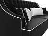 Прямой диван Марк (черный\белый)