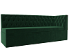 Кухонный диван Маркиз с углом справа (зеленый)