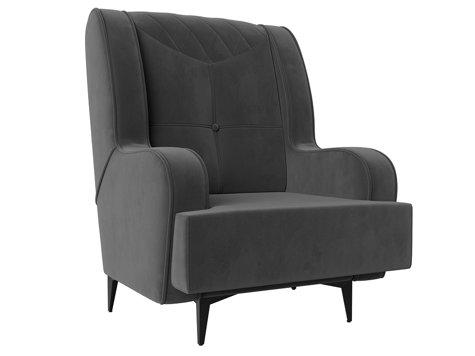 Кресло Неаполь (серый)