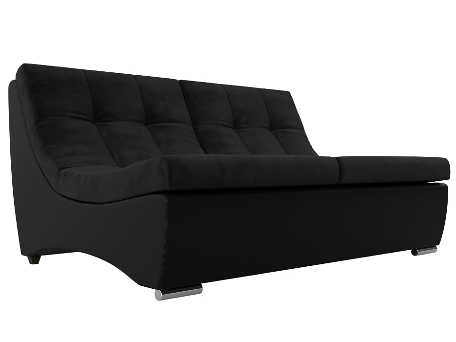 Модуль Монреаль диван (черный\черный)